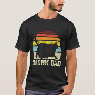 Chonk Cat Pap Scale Style Papa Cats T-shirt