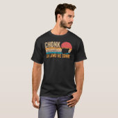 Chonk Cat Scale Meme Retro Style  Cats Mem T-shirt (Voorkant volledig)