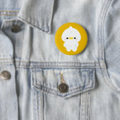 Chonky Duck Ronde Button 5,7 Cm (In situ)