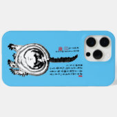 Chonky Gestreepte Japanse Tabby Cat Case-Mate iPhone Case (Achterkant (horizontaal))