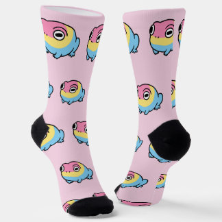 Chonky Pansexuele Kikker Pride Soks | Schattige Pa Sokken