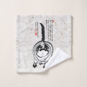 Chonky rayé japonais Tabby Chat (Gant de toilette)