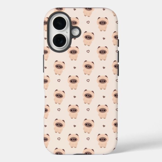 Chonky Siamese kat Case-Mate iPhone Case (Achterkant)