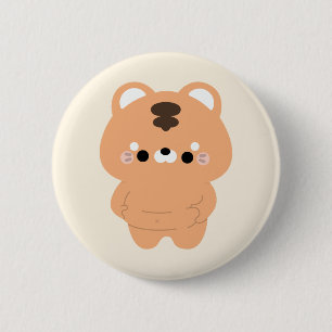 Chonky Tiger Ronde Button 5,7 Cm
