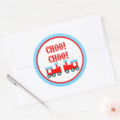 Choo Choo forme des autocollants (Enveloppe)