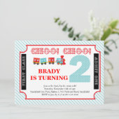 Choo Choo Look Who's 2 - Invitation à la fête (Debout devant)