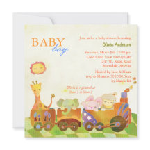 Choo Choo Train Baby Boy Baby shower