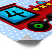 Choo Choo Train Banner Poster (Hoek)