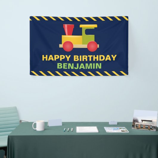 Choo Choo Train Birthday Party Spandoek (Beurs)