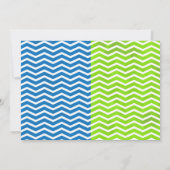 Choo Choo Train & Dinosaur Joint Birthday Kaart (Achterkant)