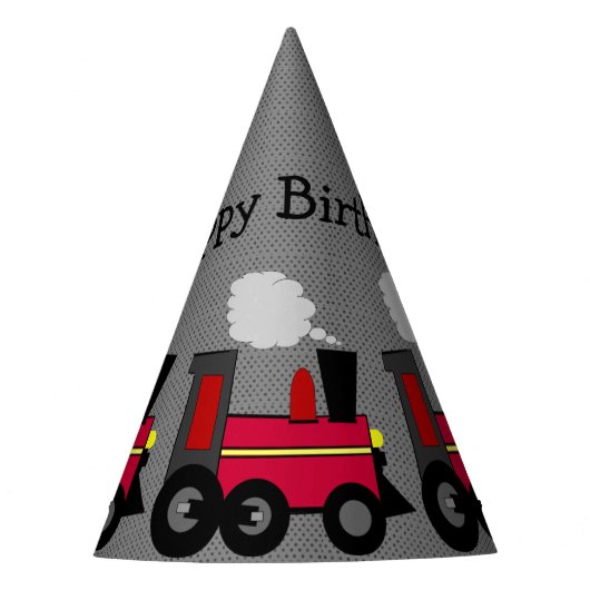 Choo Choo Train Feesthoedjes (Voorkant)