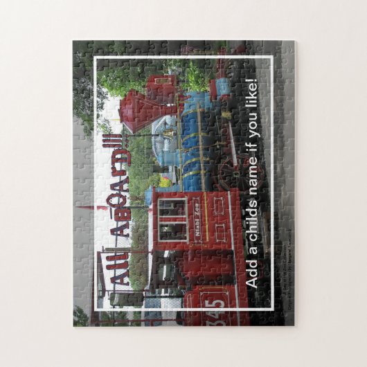 Choo Choo Train Jigsaw Puzzle (Vertical)