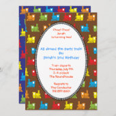 Choo Choo Train Kaart (Voorkant / Achterkant)