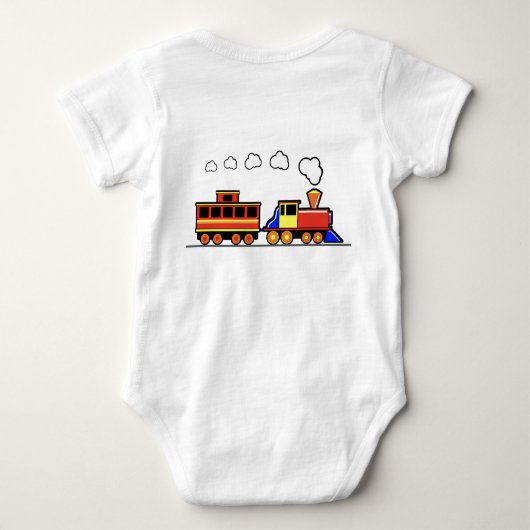 Choo Choo Train Romper (Achterkant)