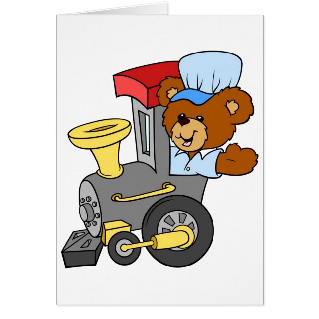 Choo Choo Train Teddy Bear (Voorkant)