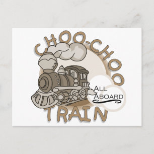 Choo-Choo Train Tshirts en GIfts Briefkaart
