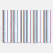 Choo Choo Trains, Stripes en Polkadots Inpakpapier Vel (Voorkant 3)
