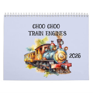 Choo Choo Trein Motoren Kinderen Kalender