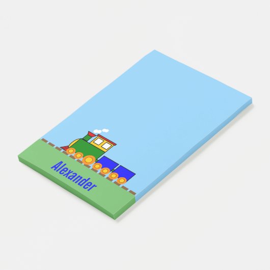 Choo-Choo-trein Post-it® Notes (Schuin)