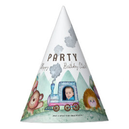 Choo Choo Trein Spoorweg Thema Party Pet Feesthoedjes