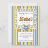 Choo Choo Uitnodiging (Voorkant)