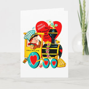 Choo Kies mij Valentijn Feestdagen Kaart