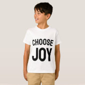 Choose joy - positive vibes kid's t-shirt  (Devant entier)