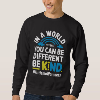 Choose Kindness Be Kind Positive Quote Floral T-Sh Trui