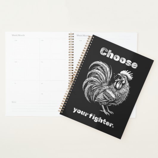 Choose Your Fighter – Demon Rooster. (Devant avec enveloppe)