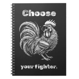 Choose Your Fighter – Demon Rooster. Notitieboek