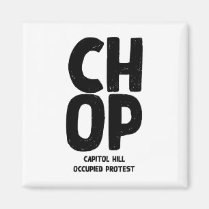 Chop Capitol Hill bezette het protest tegen de bev Magneet