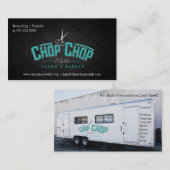 Chop Chop Mobile | Salon en kapper Visitekaartje (Voorkant / Achterkant)