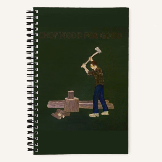 Chop de bois pour bon Carnet d'écriture (Recto)