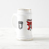 Chope À Bière 101e division aéroportée Rakkasans Conception spéc (Devant gauche)