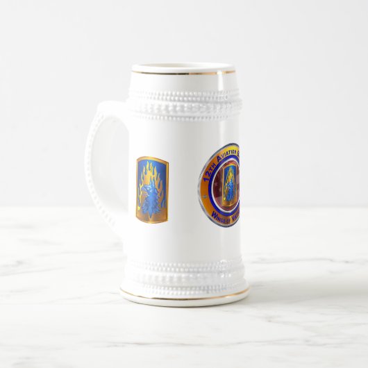 Chope À Bière 12e brigade d'aviation de combat (Devant gauche)