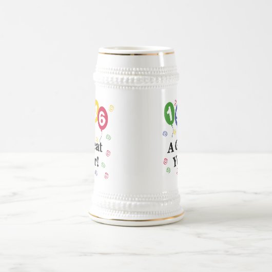 Chope À Bière 1946 un anniversaire de grande année (Centre)