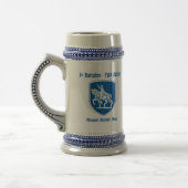 Chope À Bière 1/138th Infanterie Stein (Gauche)