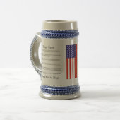 Chope À Bière 1er bataillon - 75e régiment de Rangers Stein (Devant gauche)