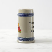 Chope À Bière 1re division blindée Beer Stein (Centre)