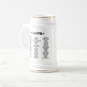 Chope À Bière 1stCPB bière Steine (Devant gauche)