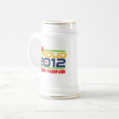 Chope À Bière 2012 T-shirts et cadeaux fiers de Nana (Devant gauche)