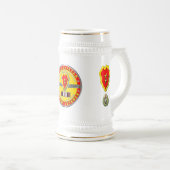 Chope À Bière 25e division d'infanterie Afghanistan Vétéran (Devant droit)