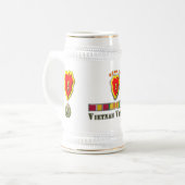 Chope À Bière 25e division d'infanterie Vétérinaire du Vietnam  (Devant gauche)
