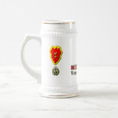 Chope À Bière 25e division d'infanterie Vétérinaire du Vietnam  (Gauche)