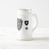 Chope À Bière 2e division d'infanterie "Indianhead Division" (Devant droit)