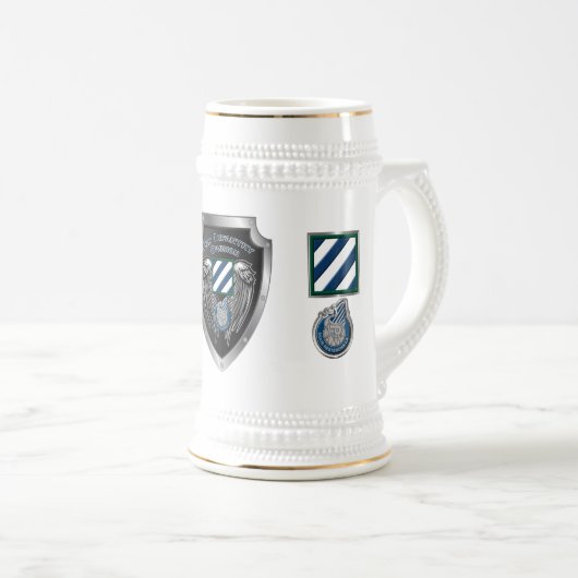 Chope À Bière 3e division d'infanterie (Devant droit)