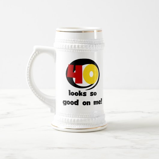 Chope À Bière 40 Semblables T-shirts et cadeaux sur moi (Gauche)