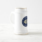 CHOPE À BIÈRE "45" BEER STEIN (Devant gauche)