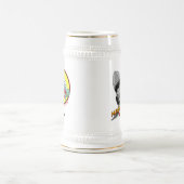 Chope À Bière 45 signe fait sur commande de Stein w/call de (Centre)