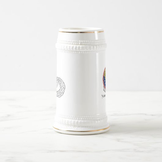 Chope À Bière 4 CES - Badge Master CE - Stein (Centre)